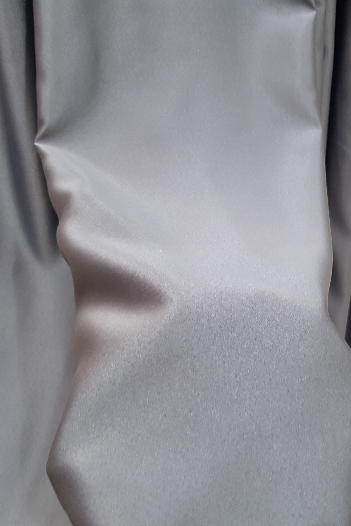 Mat Saten Gri Fon Perde