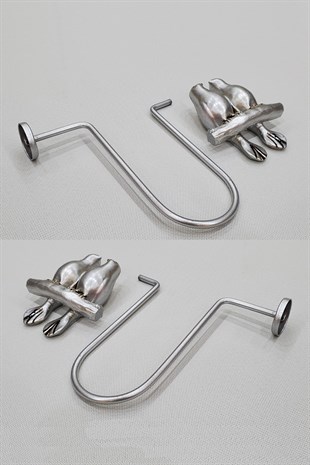 2 li Kş Renso Gümüş Eskitme Takım