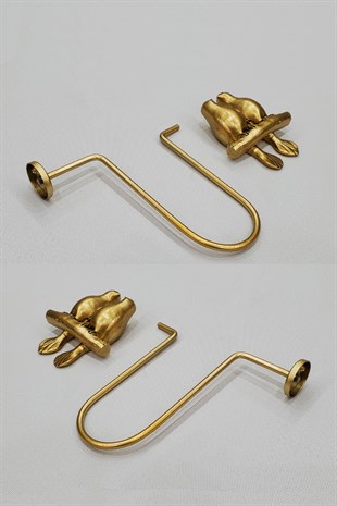 2 li Kuş Renso Gold Eskitme Takım