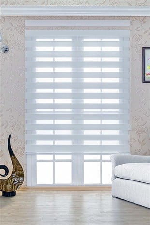 Bambu Zebra Perde Ekru