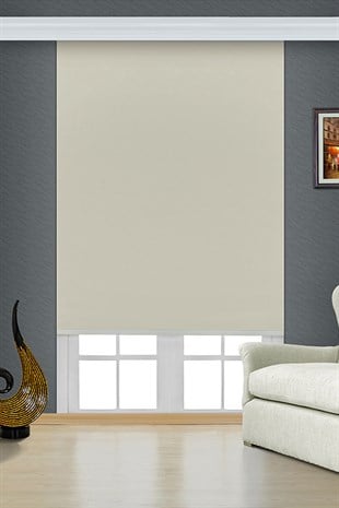 Blackout Stor Perde Krem