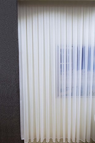 Lisse İnce Çizgili Düz Tül