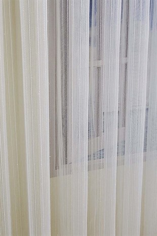 Brillant Sim Çizgili Tül