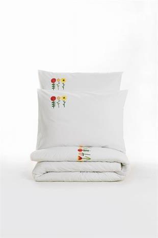 Brode Ranforce Çift Kişilik Nevresim Takımı Mina Pembe