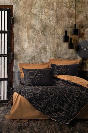 Dark Tek Kişilik Nevresim Takımı Dawn Bakır