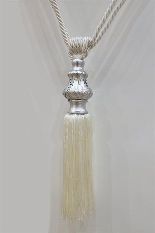 Elanora Braçol Krem-Silver