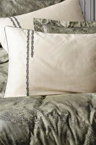 Elite Saten Çift Kişilik Nevresim Takımı Sendero Haki