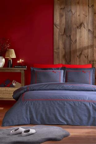 Endless Love %100 Pamuk Çift Kişilik Nevresim Takımı (Outlet)