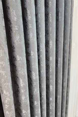 Everest Fon Perde Açık Gri Renk