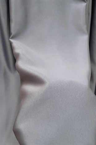 Mat Saten Gri Fon Perde