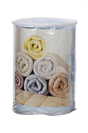 Ranforce Tek Kişilik Yorgan Mavi Renk 155x215 cm