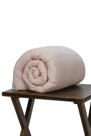 Ranforce Tek Kişilik Yorgan Pembe Renk 155x215 cm