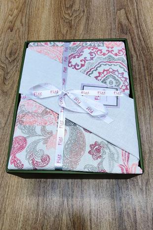 Saldo Bej Tek Kişilik Pike Takımı – %100 Pamuk, Lastikli Çarşaflı