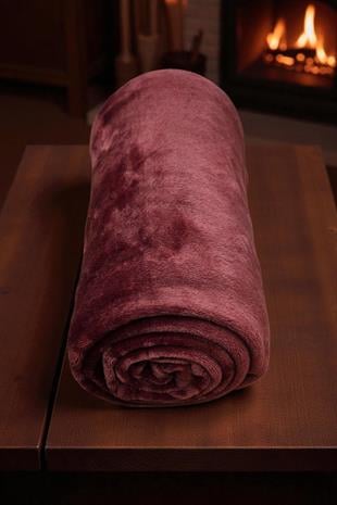 Softline Tarçın Yumuşak ve Hafif Battaniye 150x200 cm (Tek Kişilik)