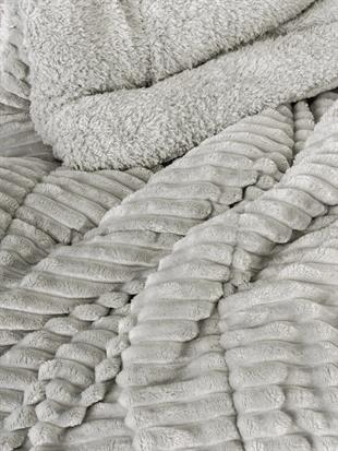 Wave Tek Kişilik Yorgan Gri 155x215 Cm