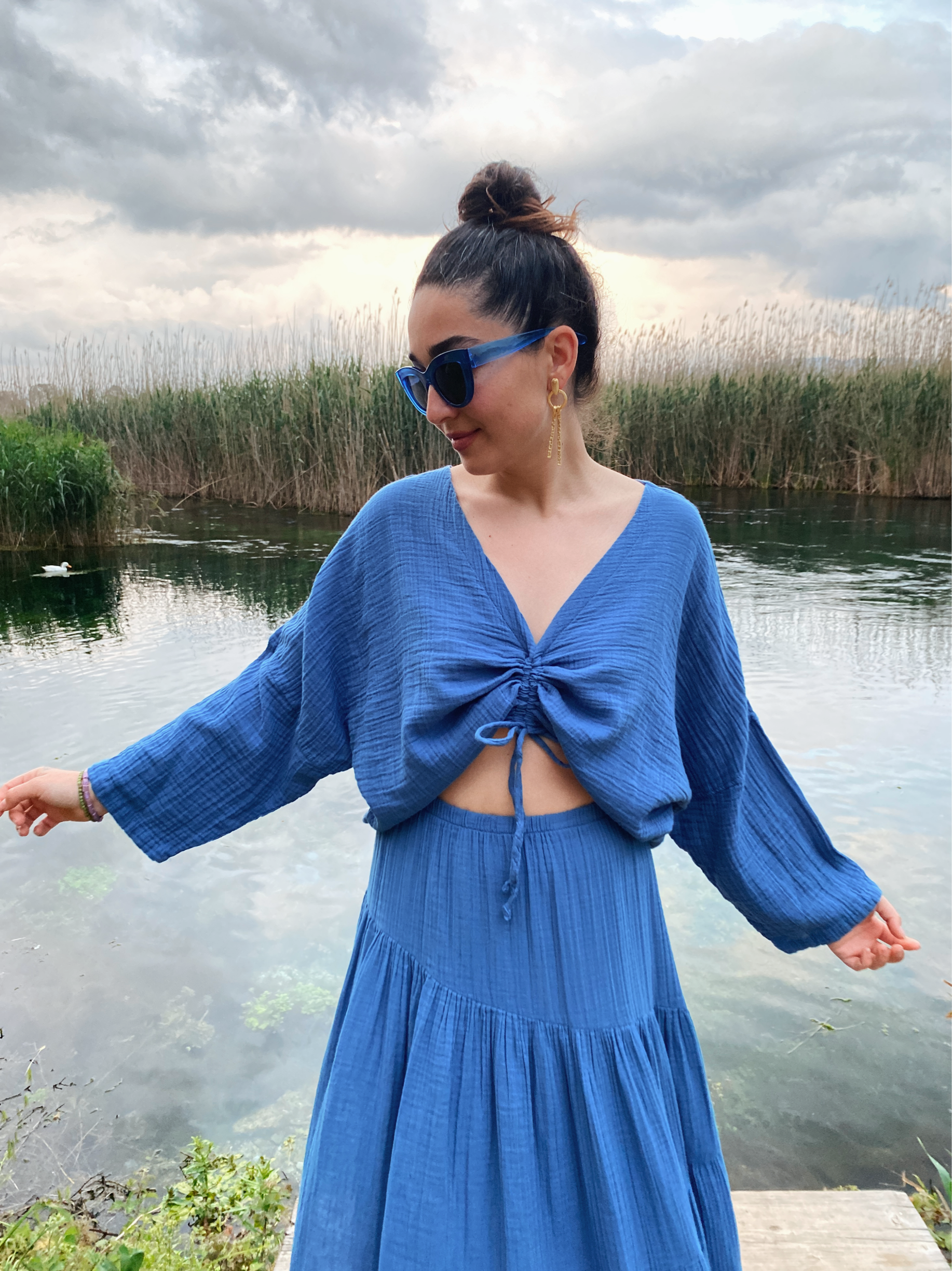 Agape Bluz MOONLİGHT BLUE