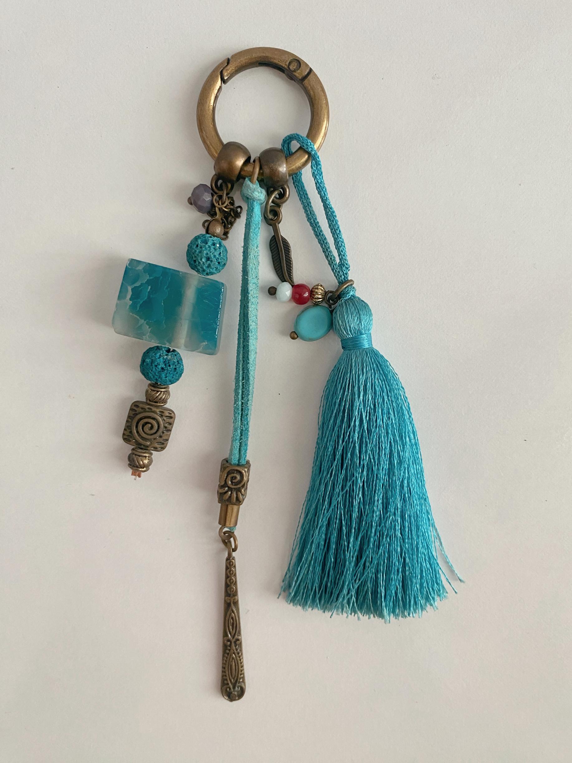 ANTİK KLİPSLİ ÇOKLU ÇANTA CHARM'I 2