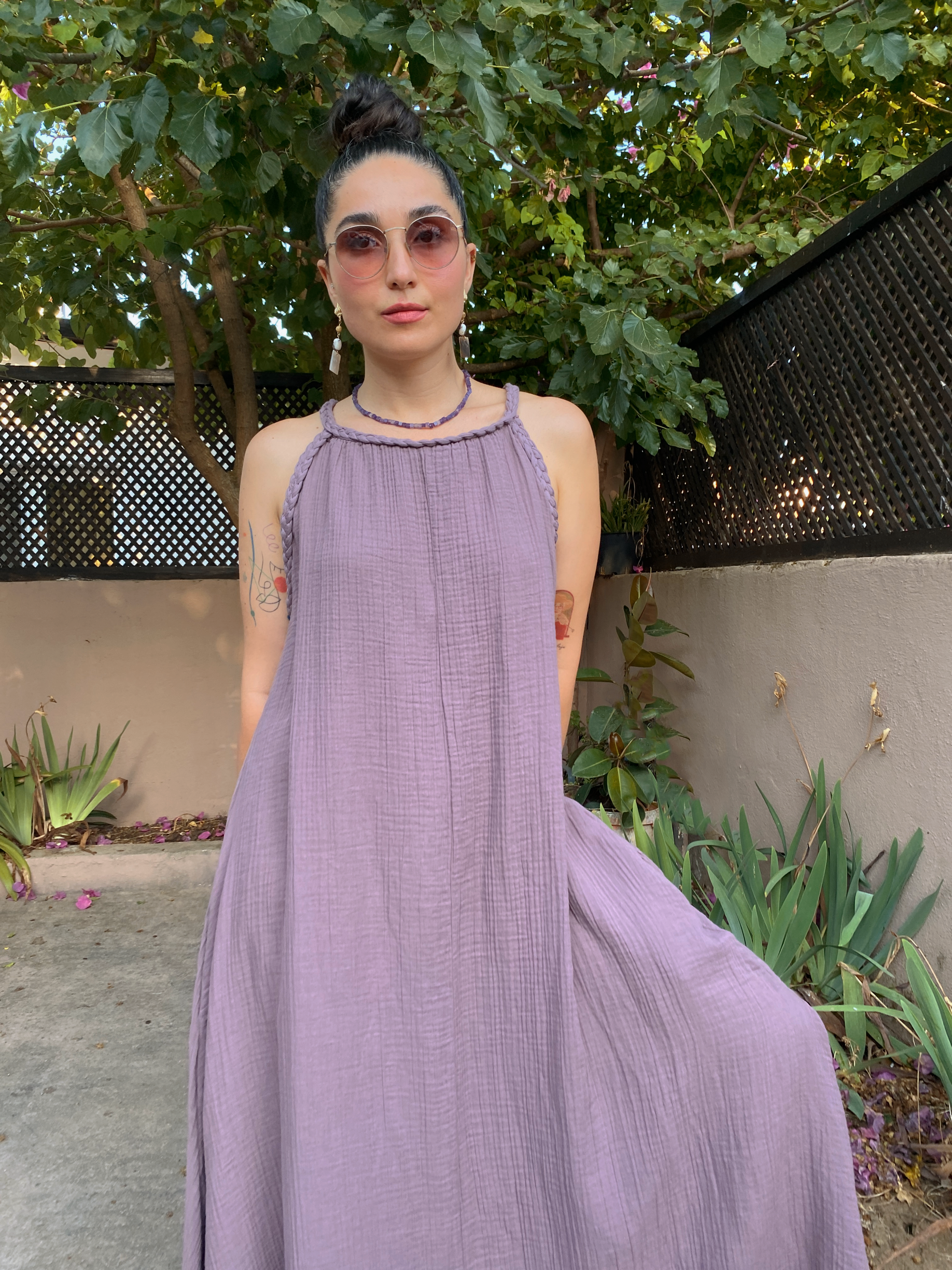 Elegant Elbise TWİLİGHT MOUVE