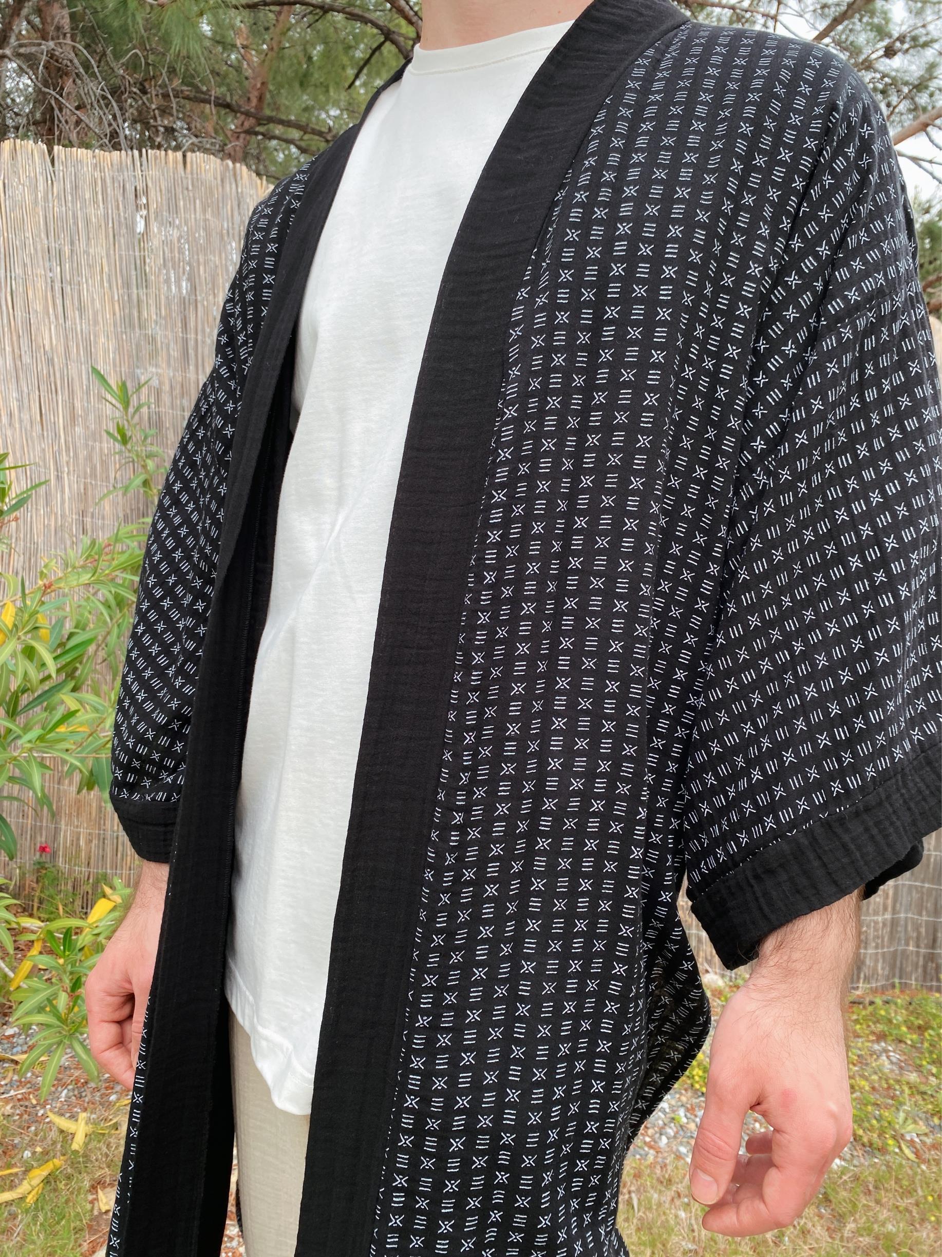 Esse Unisex Kimono BLACK