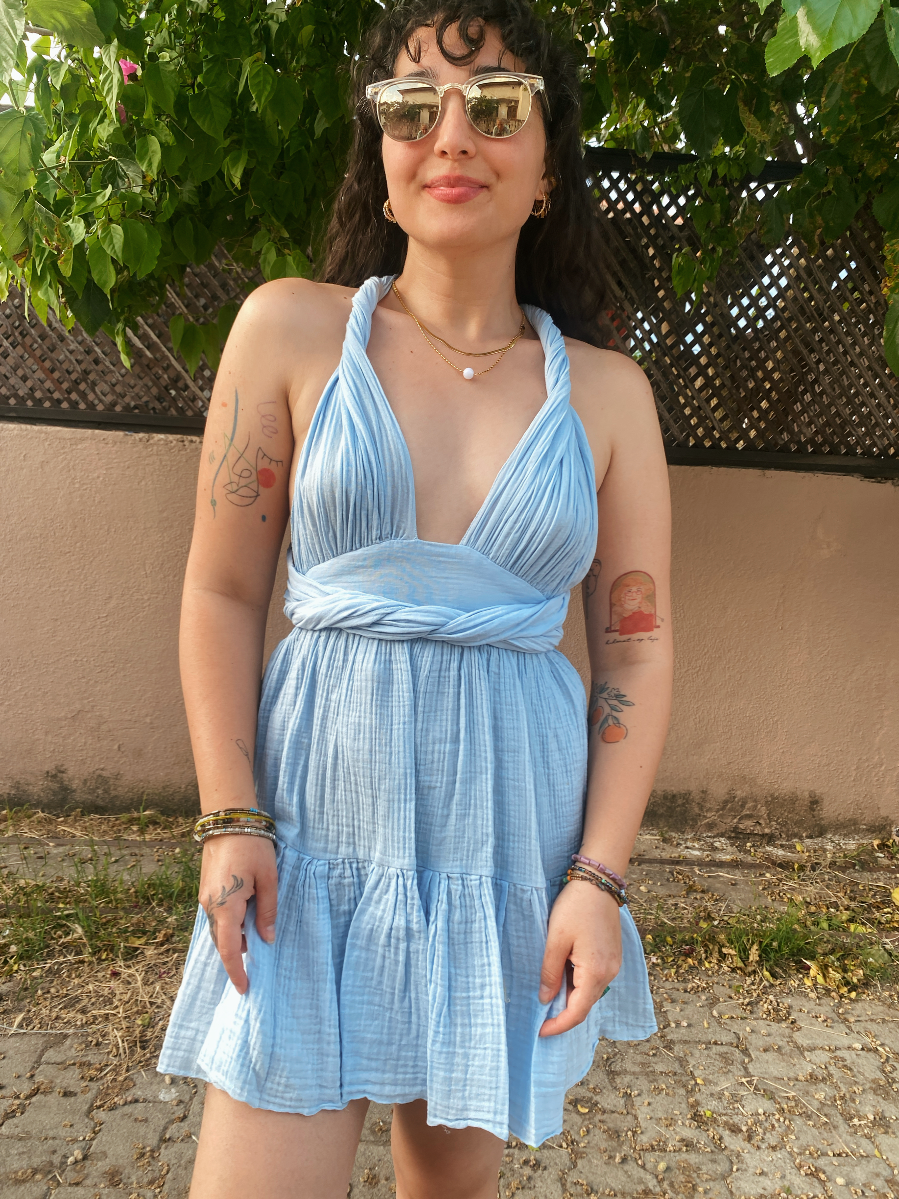 Layemut Elbise BABY BLUE