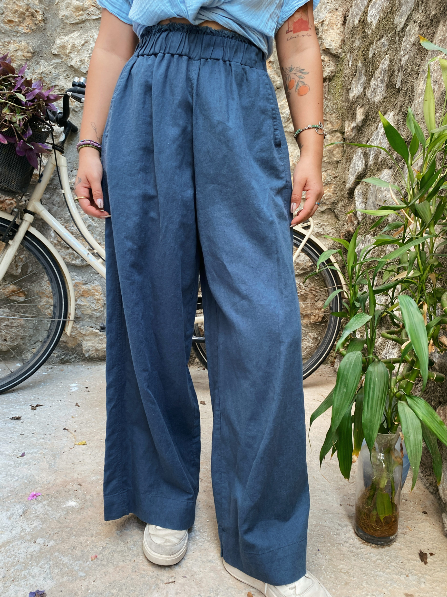 Lino Pantolon MİDNİGHT NAVY