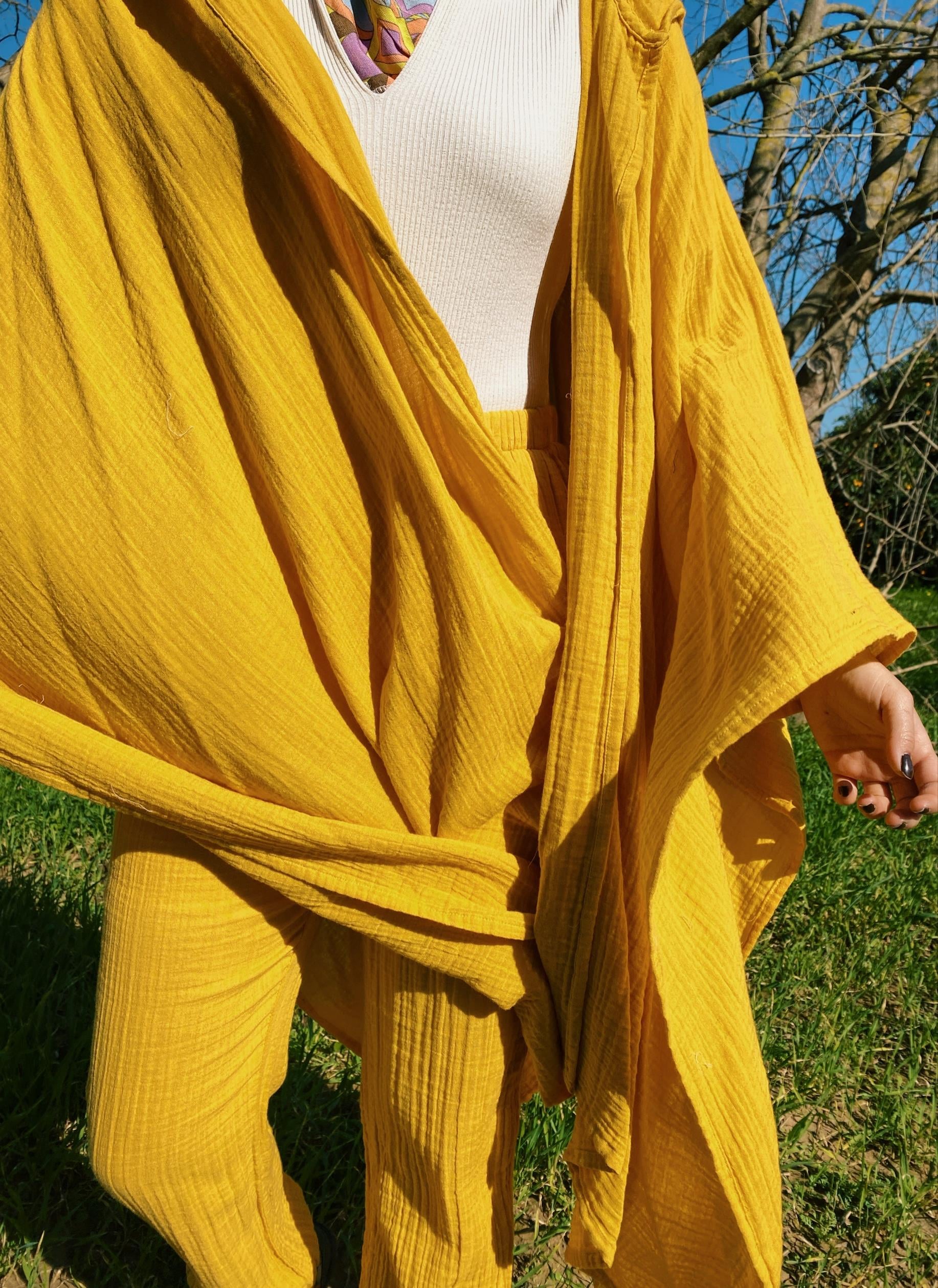 Pelerin Panço-MUSTARD