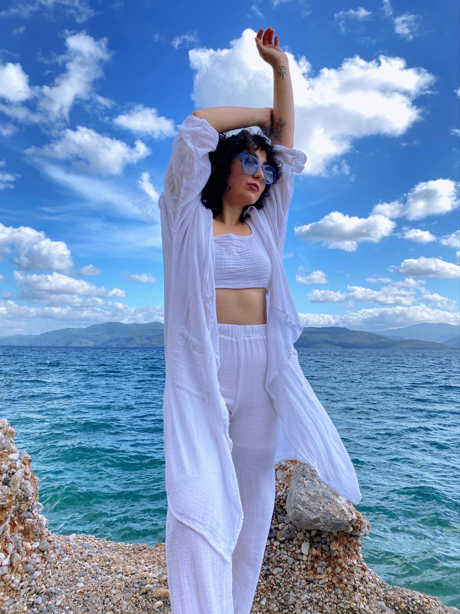 Petunya Pantolon-WHİTE