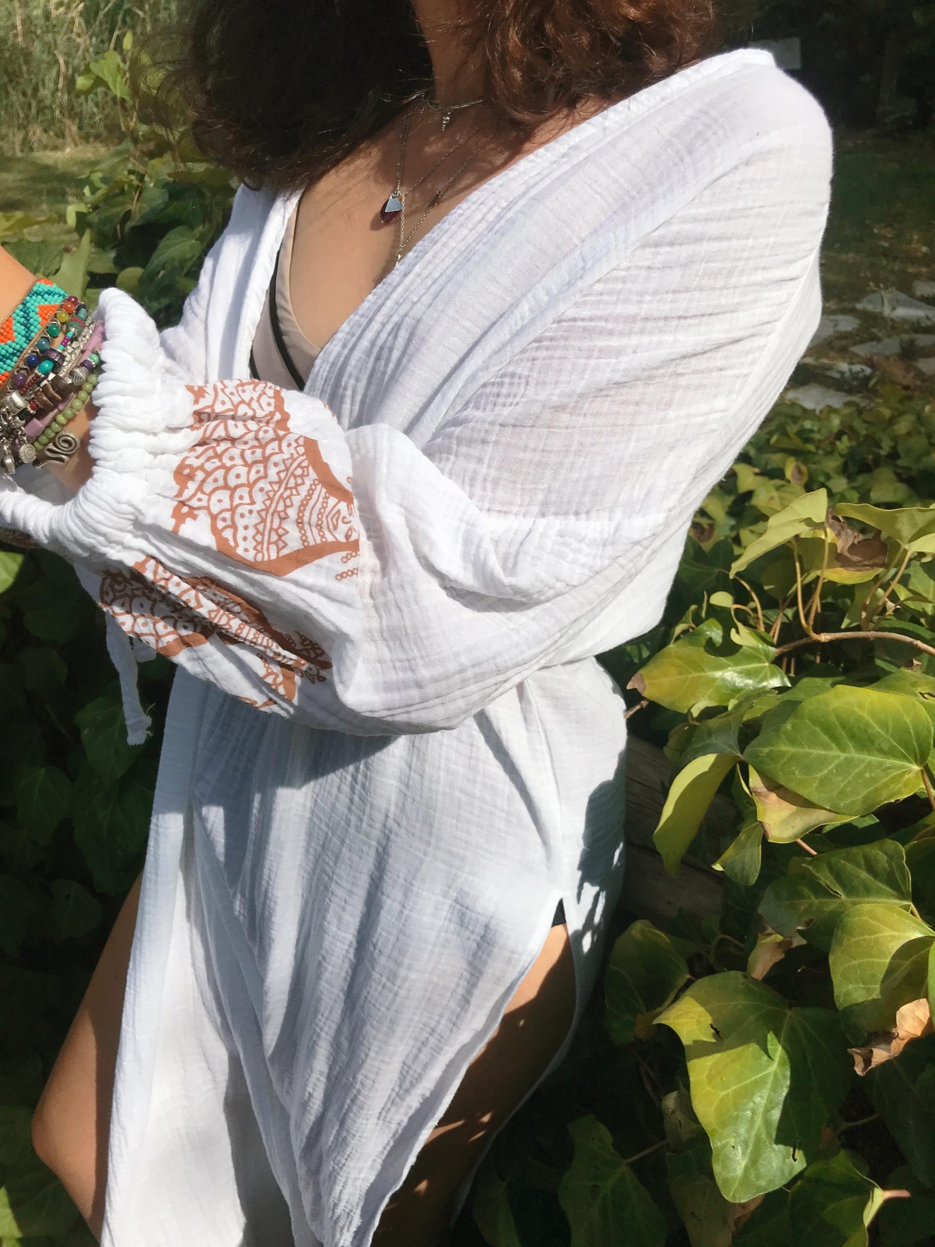 Şahmeran Kimono-WHİTE