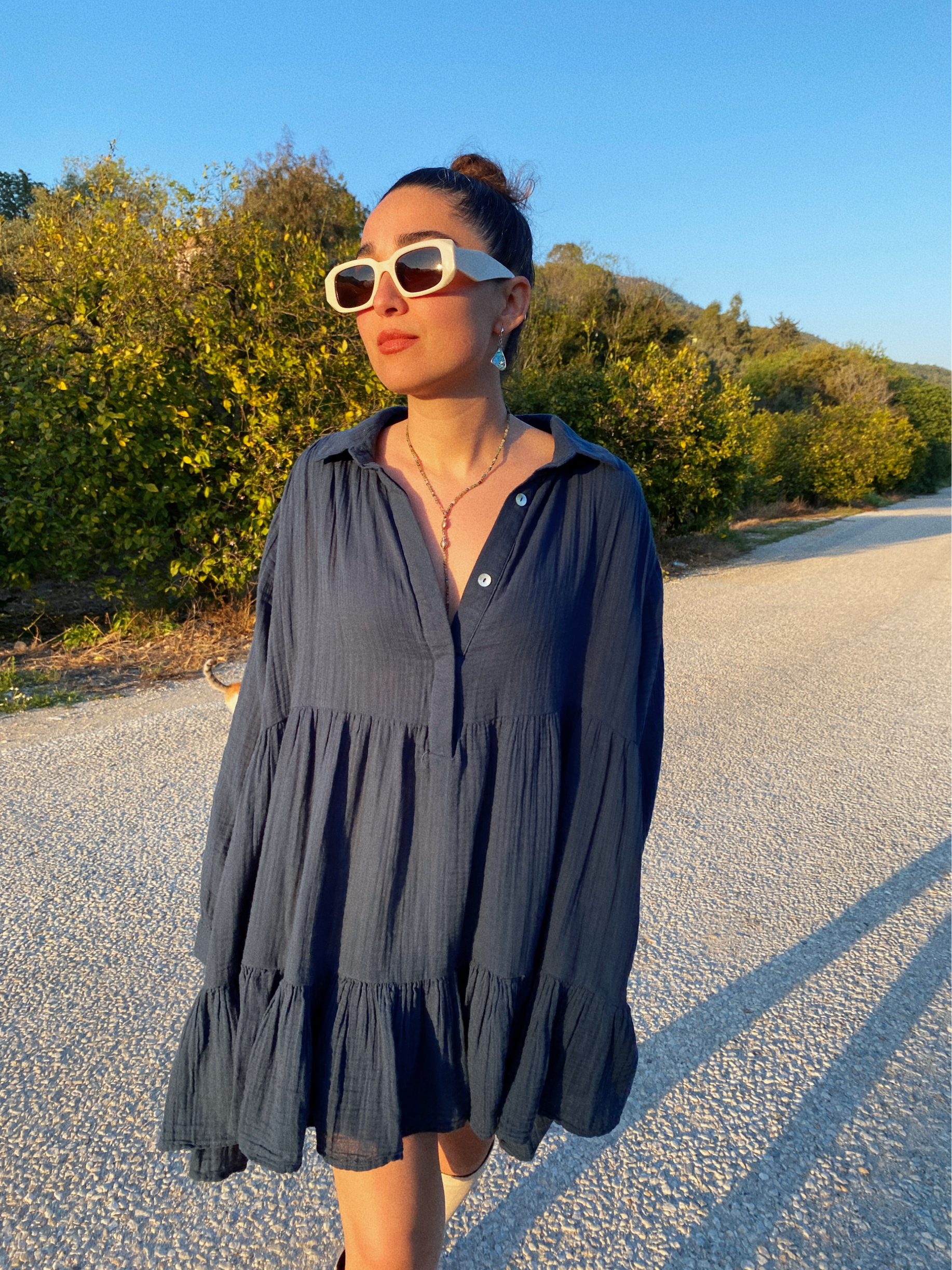 Salsa Elbise-MİDNİGHT NAVY