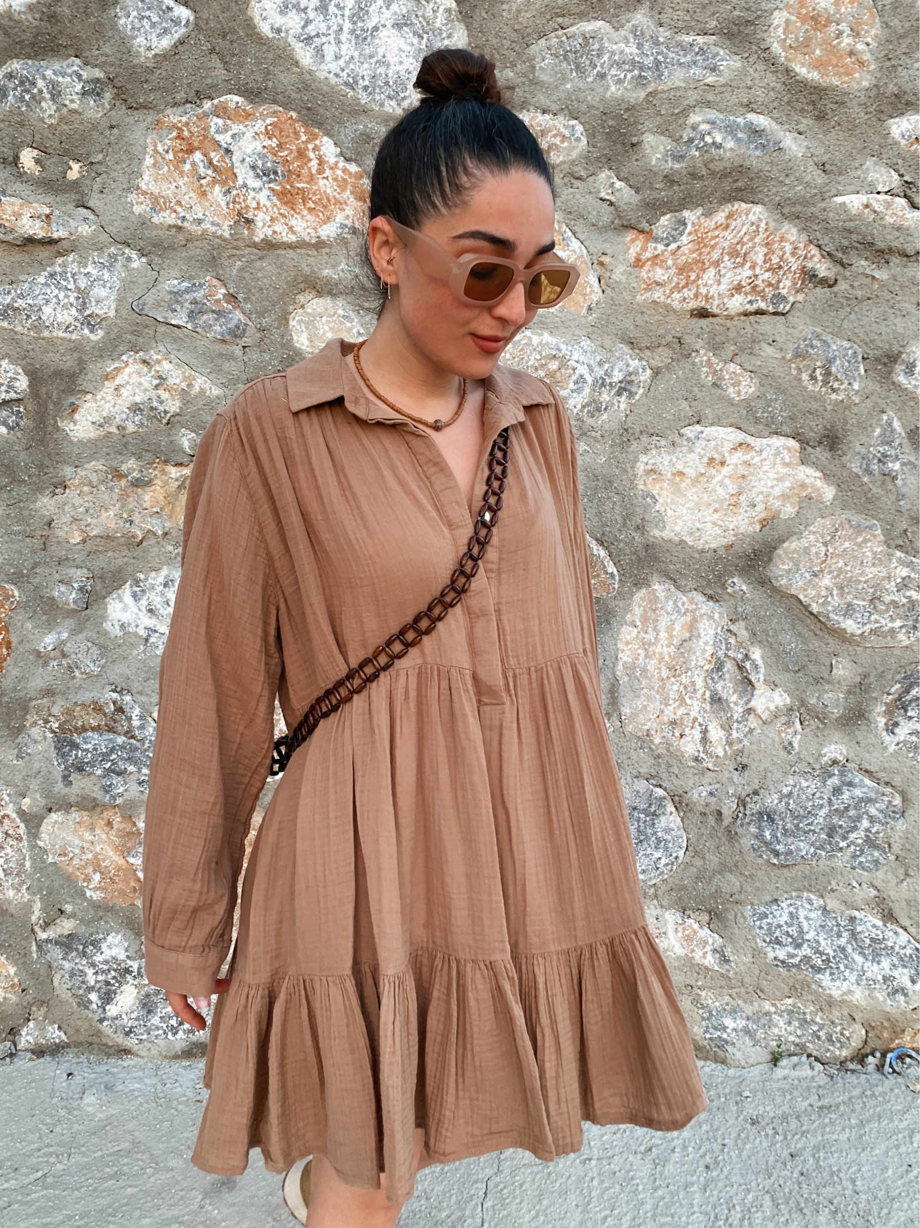 Salsa Elbise-PRALİNE