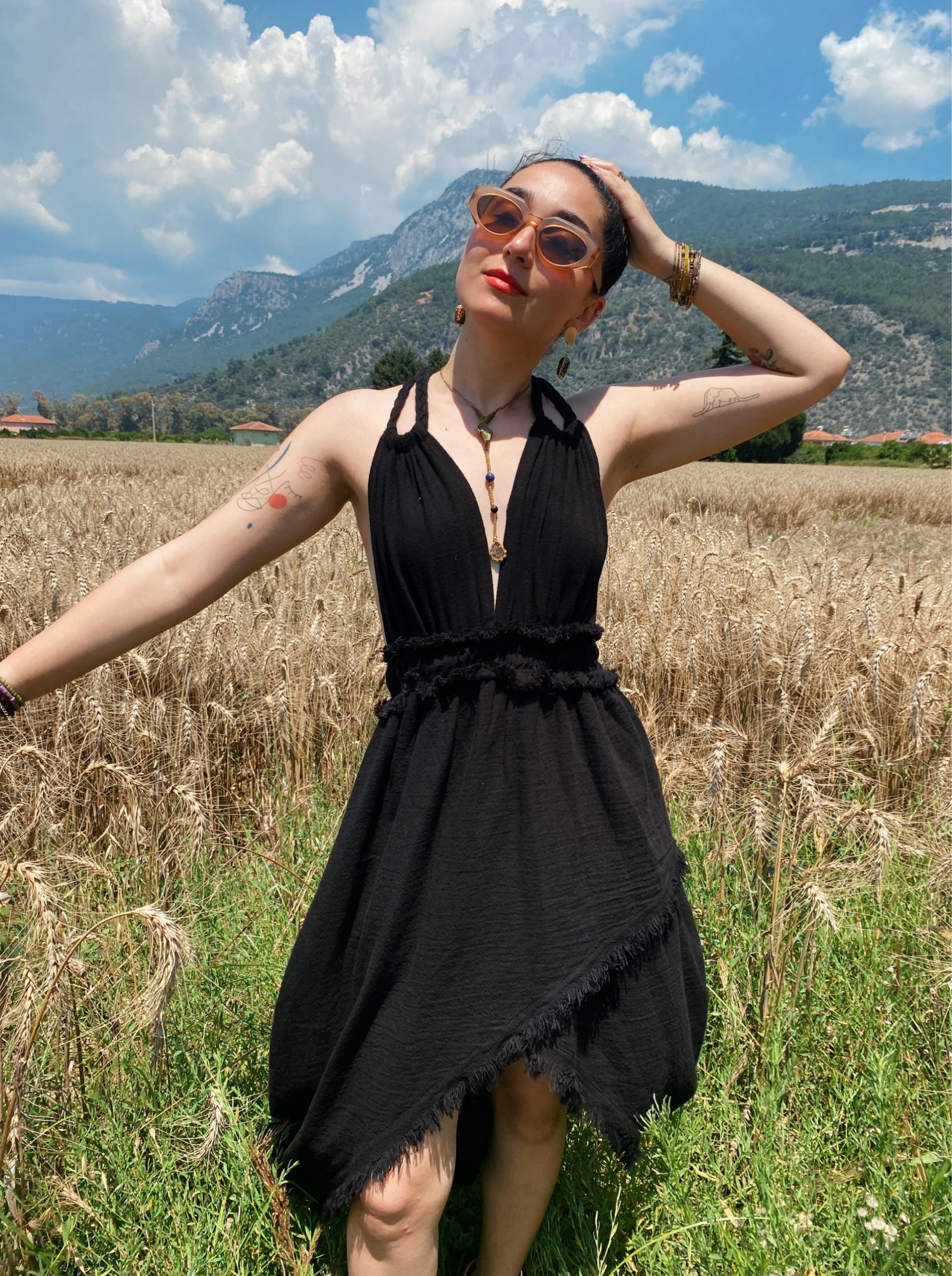 Stella Elbise-BLACK