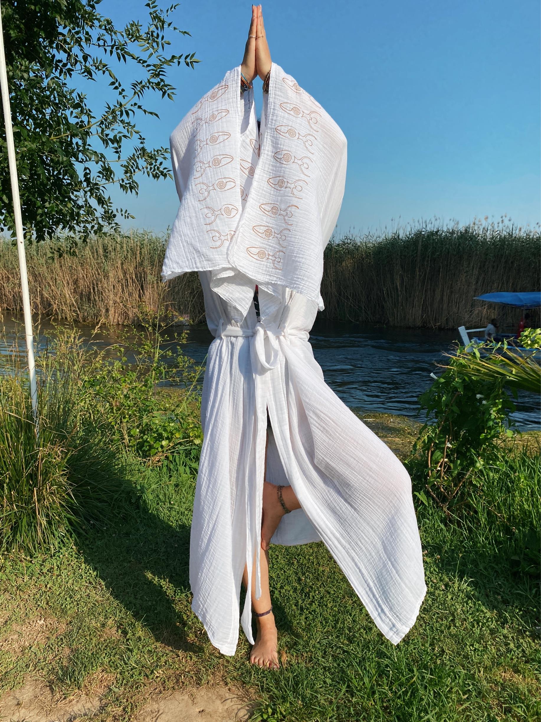 Umay Kimono WHİTE