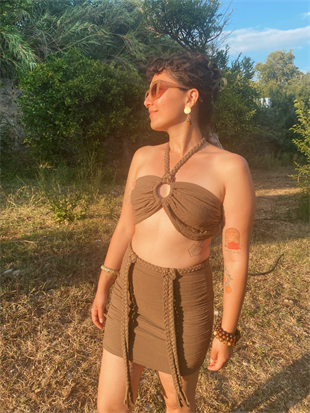 Akaşa Takım NEUTRAL BROWN