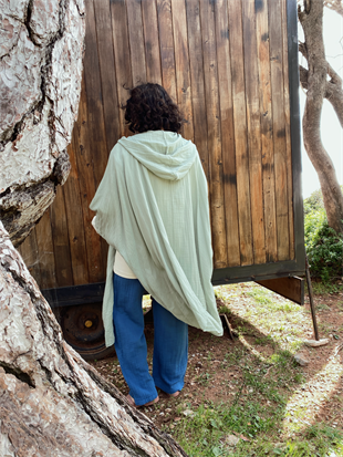 Pelerin Panço SEA GREEN