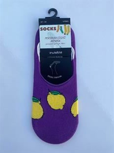 Unisex Babet Çorap LİMON