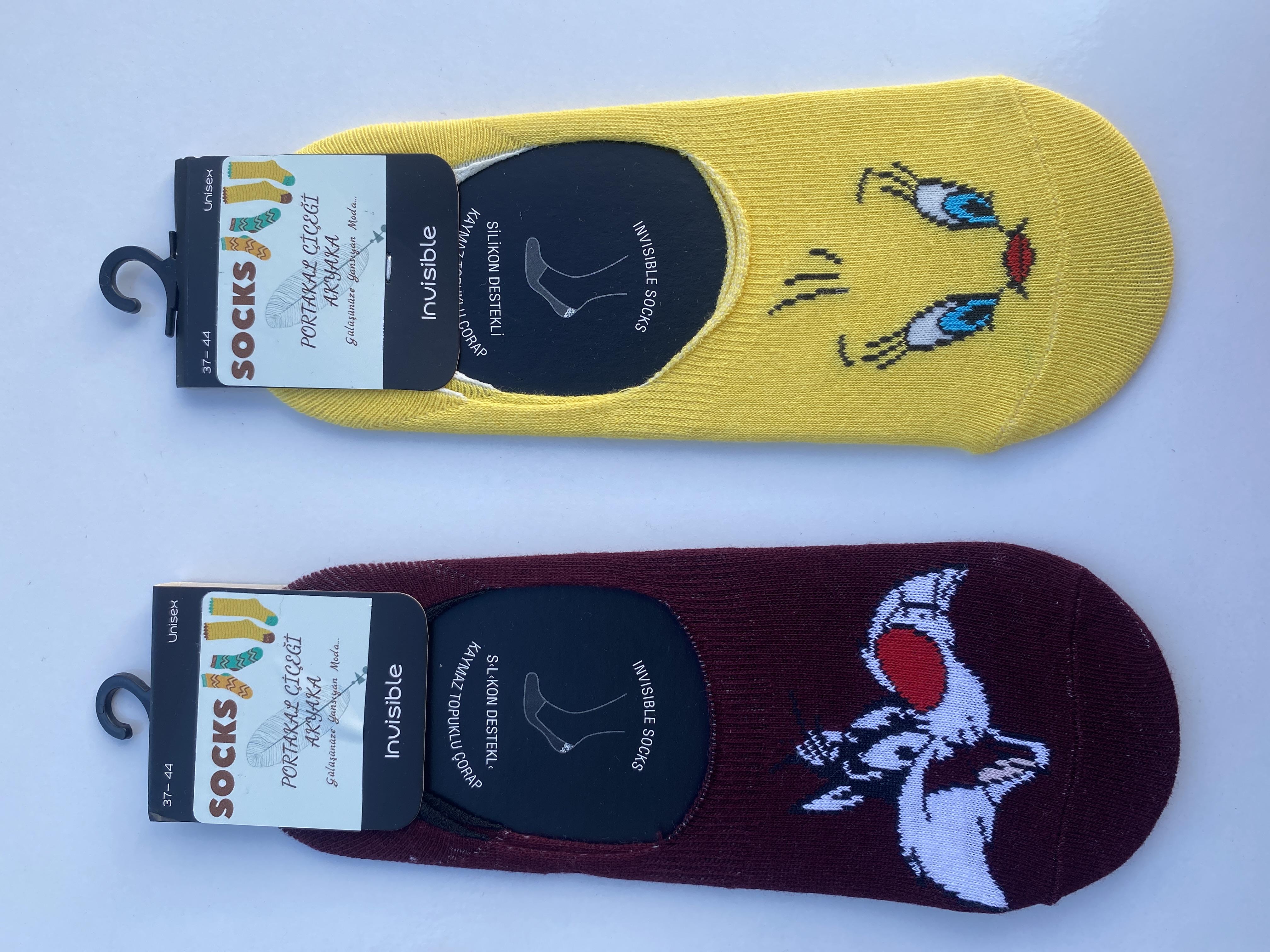 2'li Unisex Babet Çorap TWEETY VE SLYVESTER