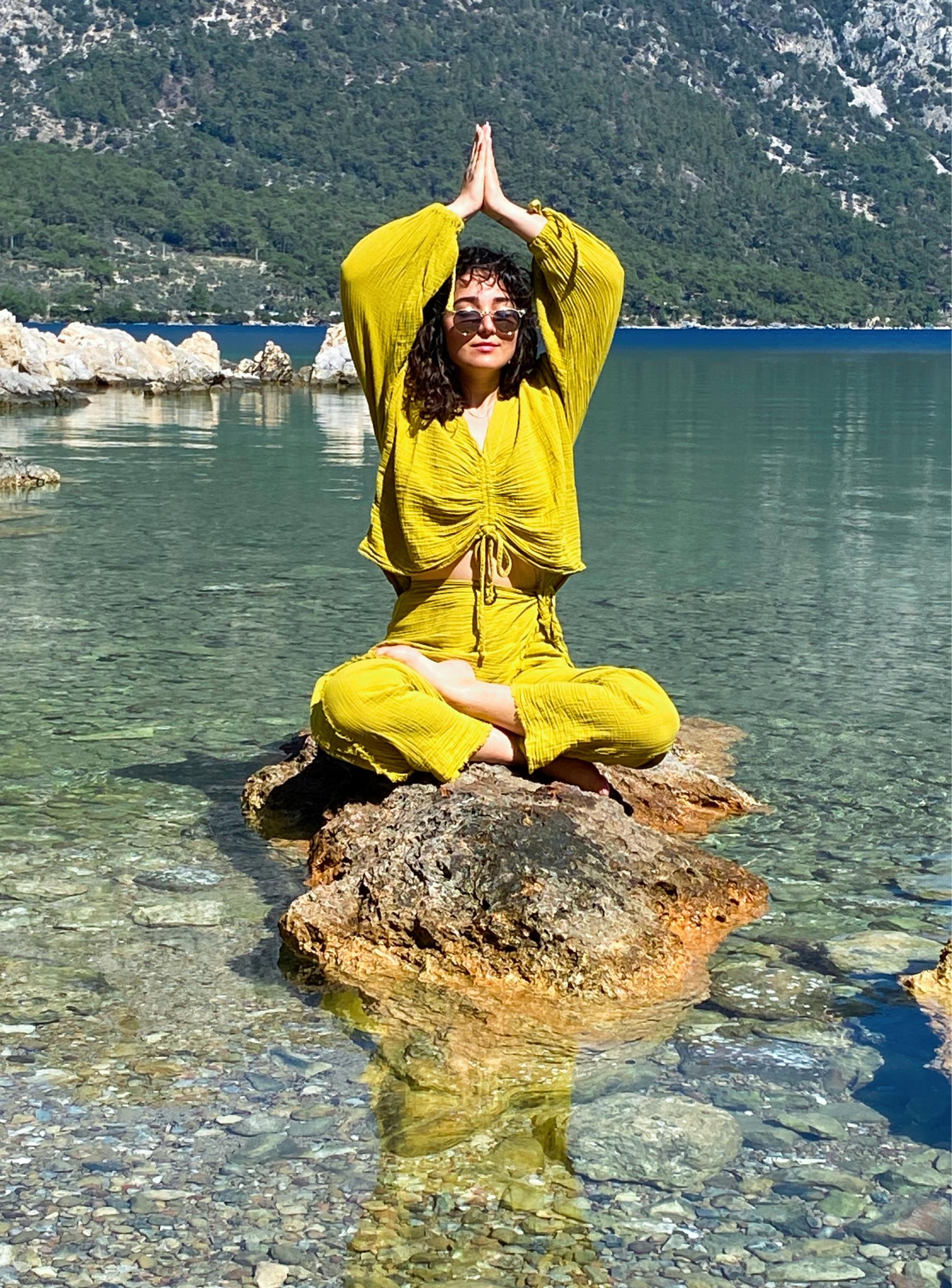 Agave Bluz GOLDEN OLİVE