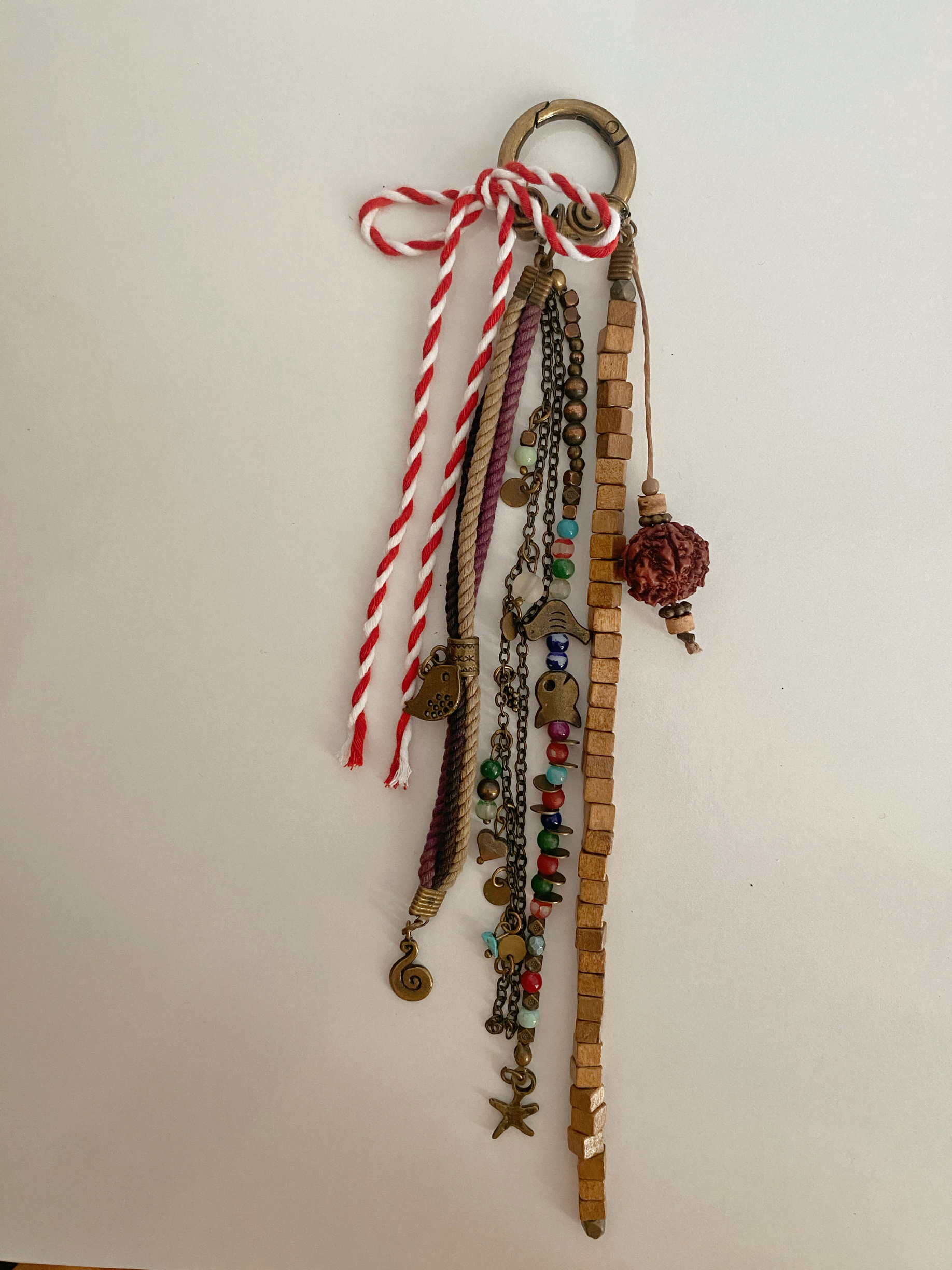 ANTİK KLİPSLİ ÇOKLU ÇANTA CHARM'I 4