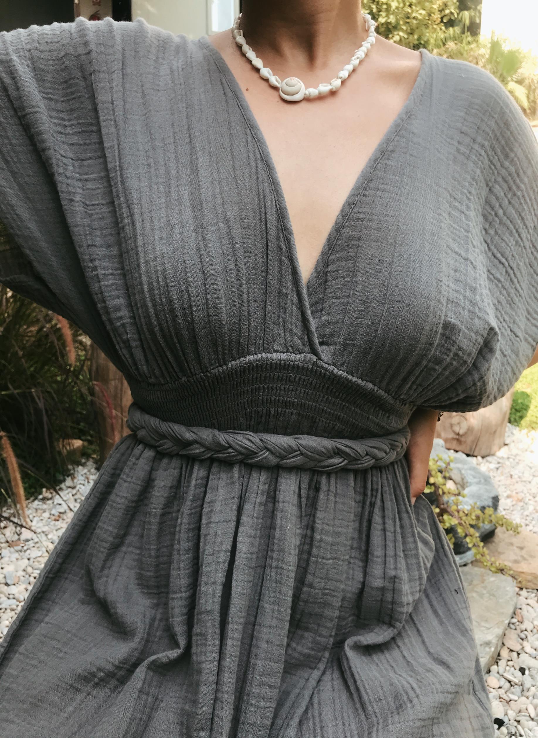 Ardıç Elbise DARK GREY