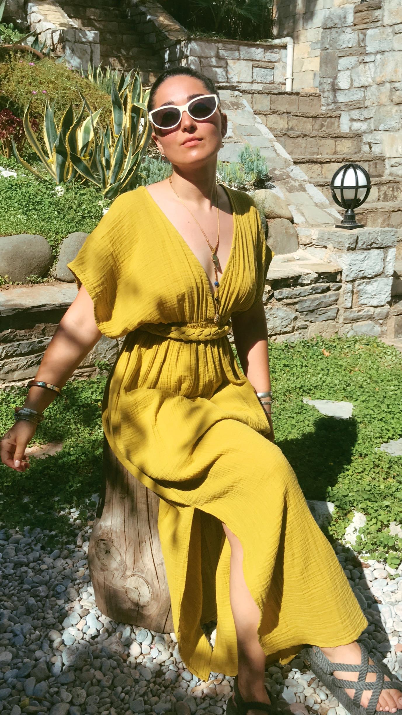 Ardıç Elbise GOLDEN OLİVE