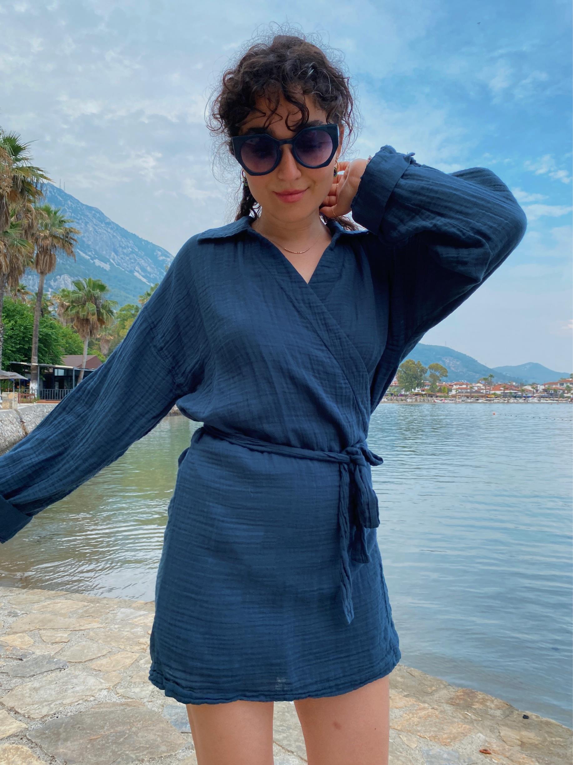 Bella Elbise-MİDNİGHT NAVY