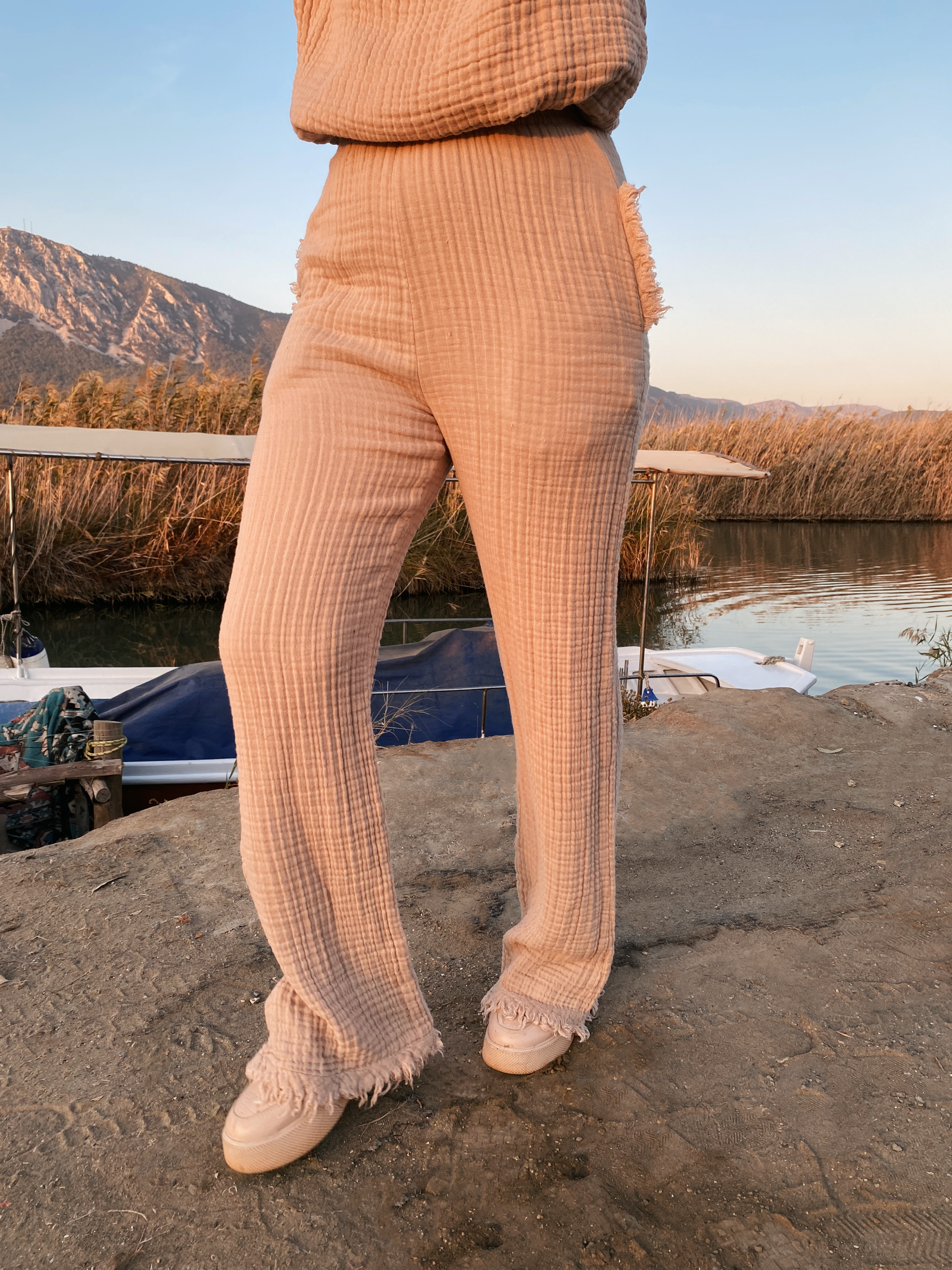 Bol Paça Sweat Pantolon STONE