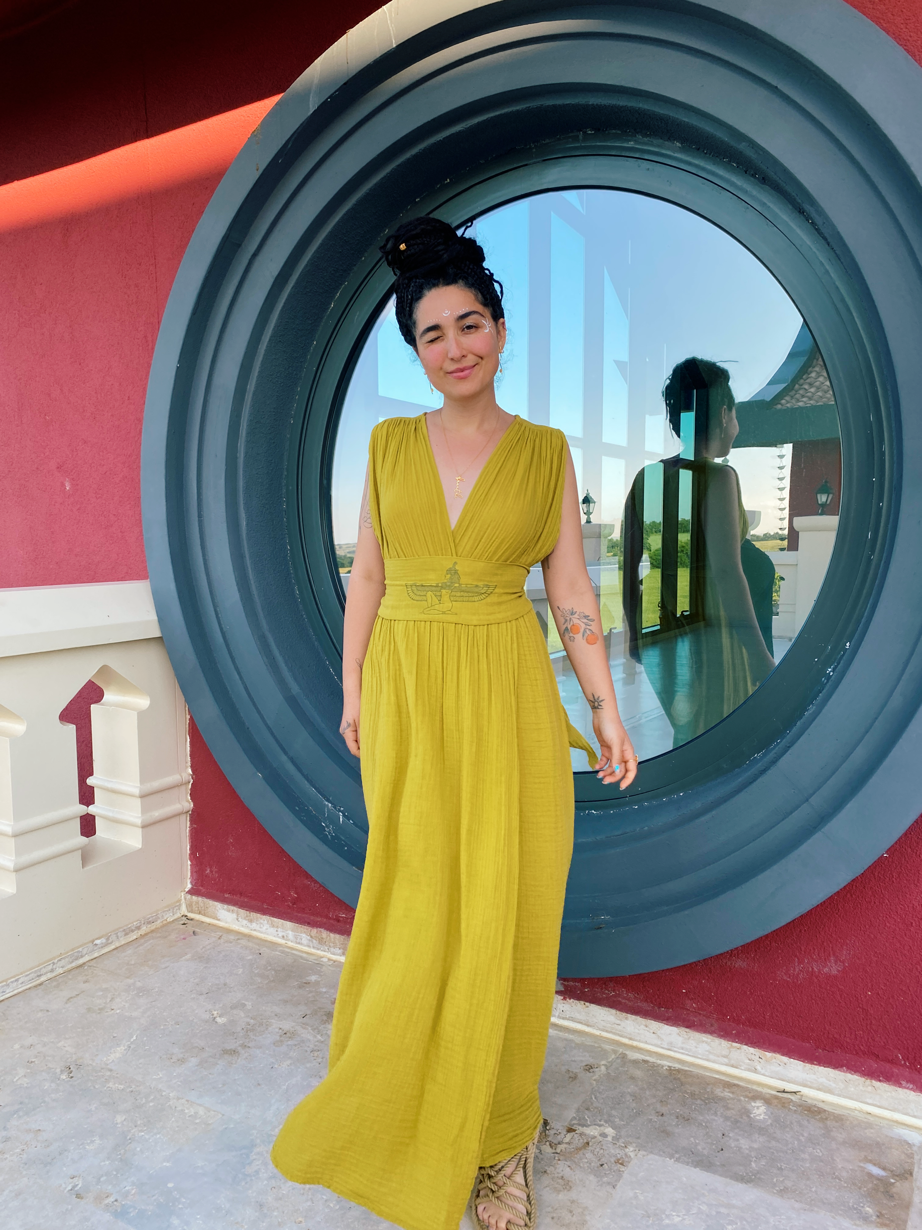 Cass Elbise GOLDEN OLİVE