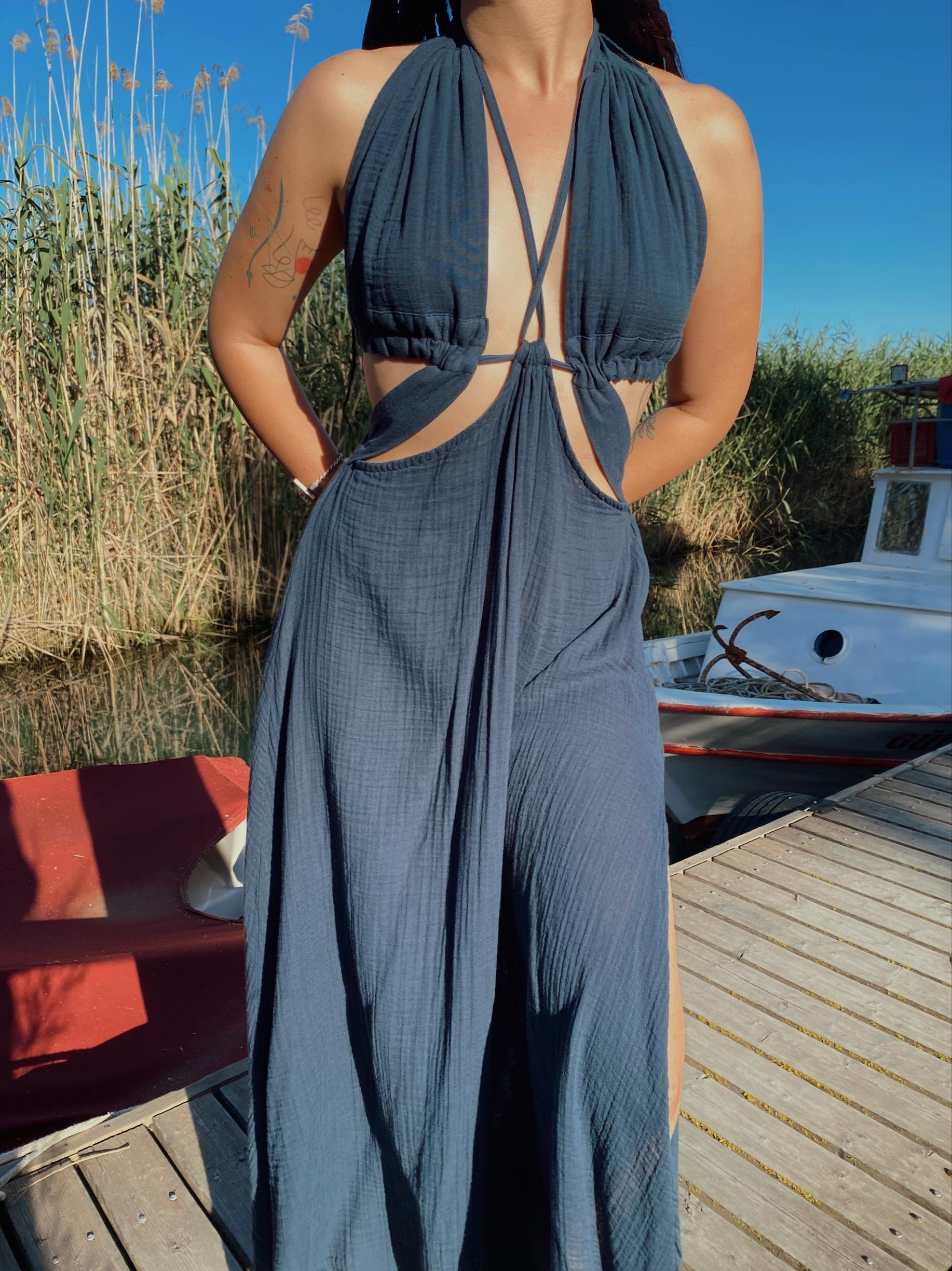 Dream Elbise-MİDNİGHT NAVY