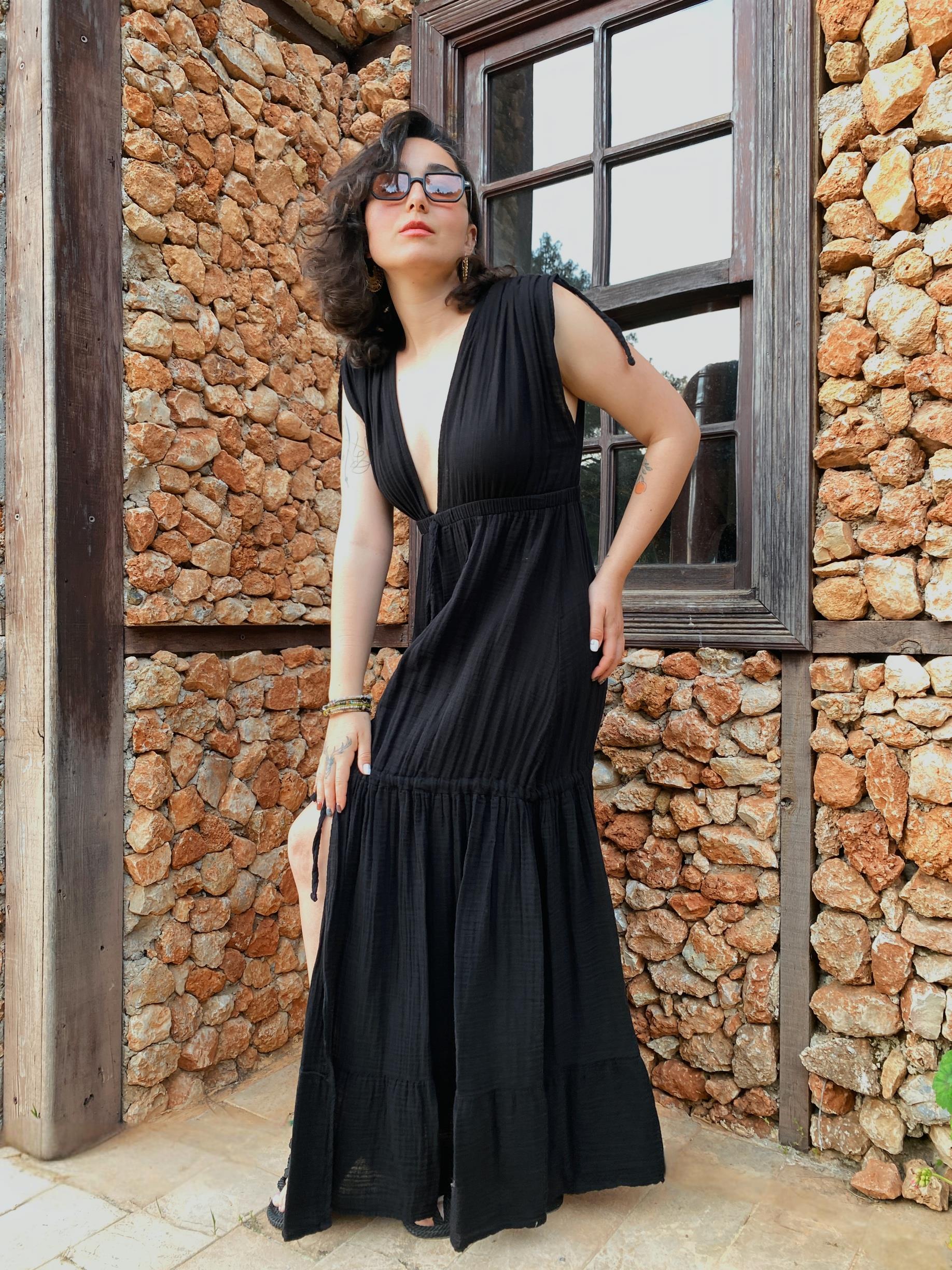 Estella Elbise-BLACK