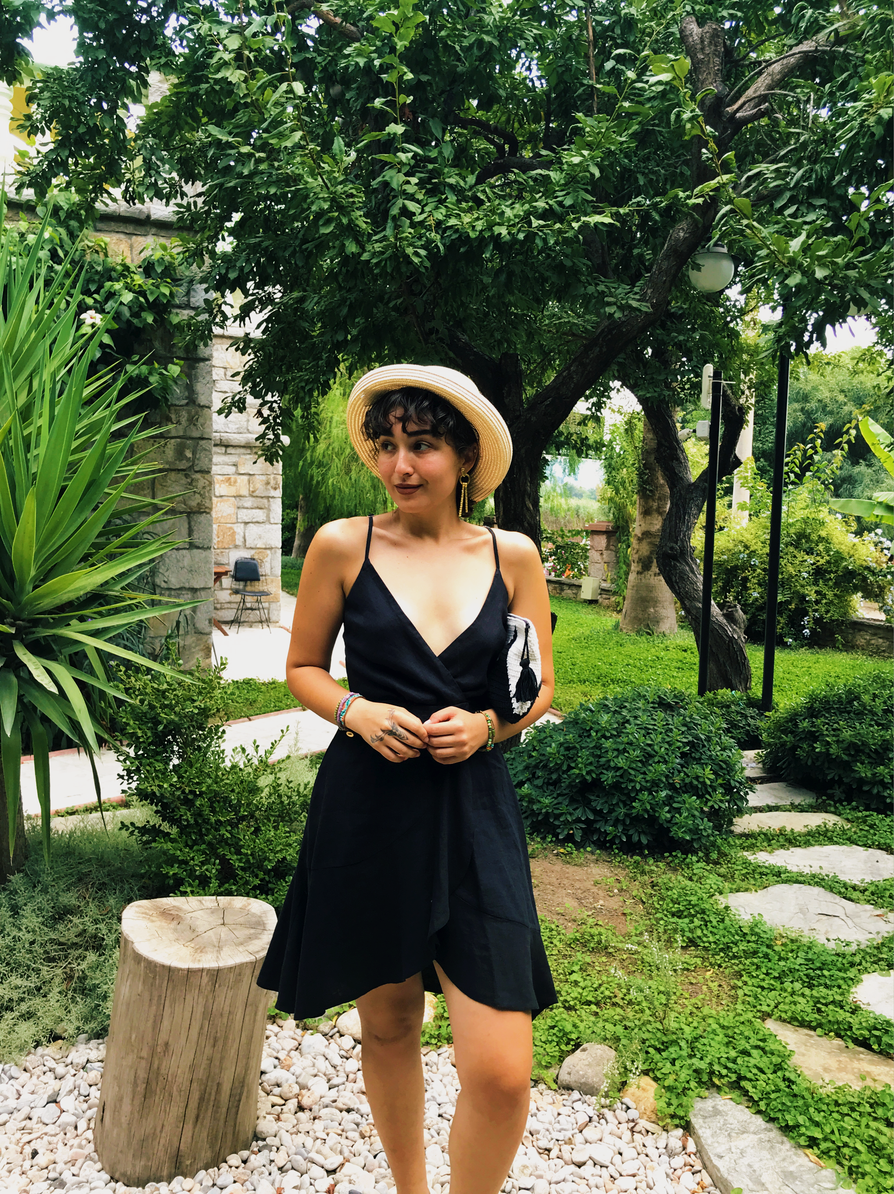 Ihlamur Elbise-BLACK