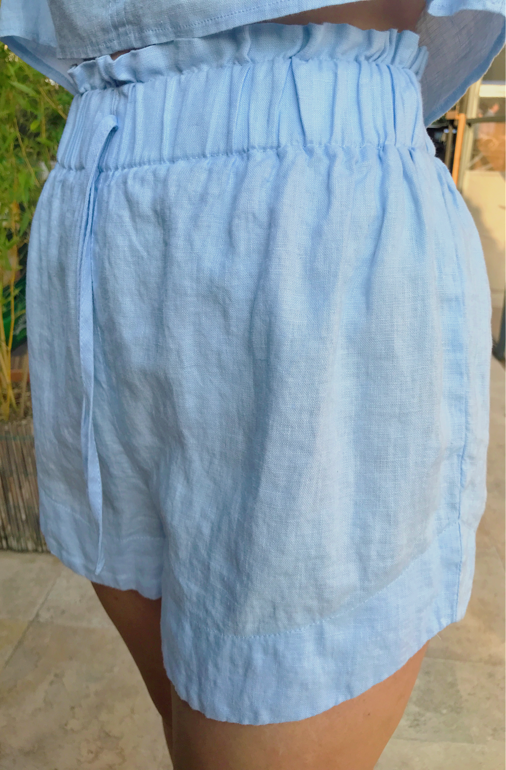 Kamelya Şort BABY BLUE