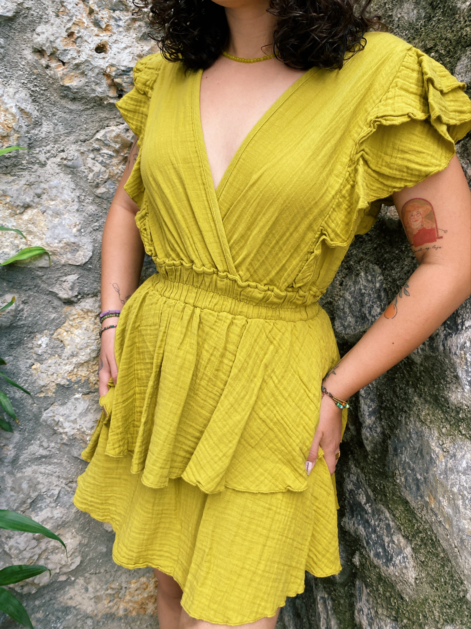 Kelebek Tulum GOLDEN OLİVE