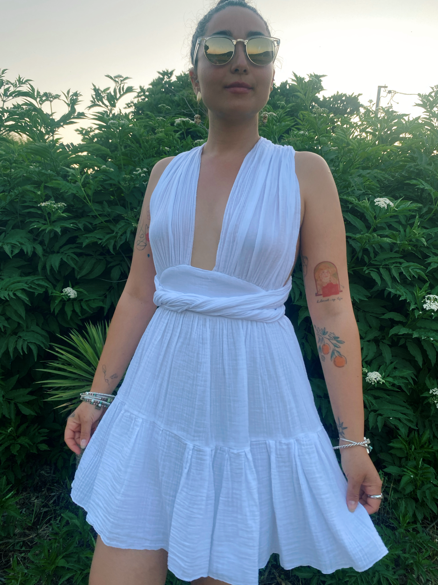 Layemut Elbise WHİTE