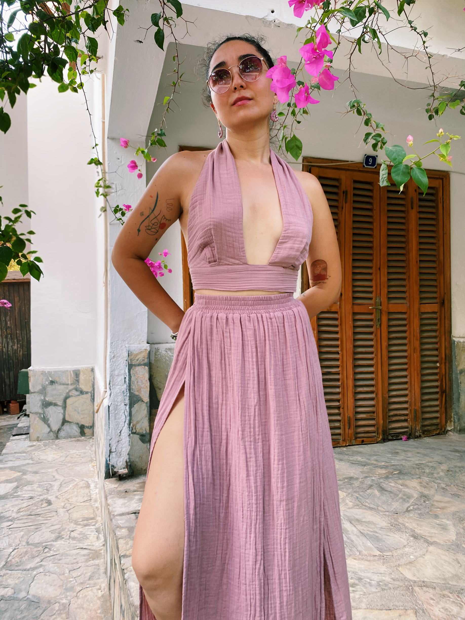 Lena Bluz WOOD ROSE